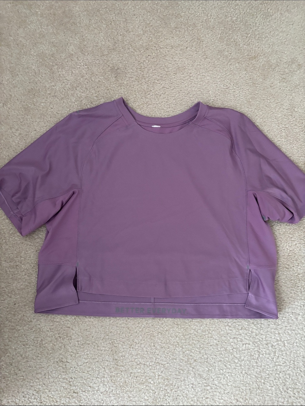 Lululemon  women’s crop top purple